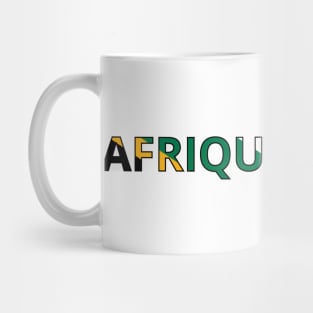 Drapeau Afrique du Sud Mug